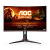 AOC CQ27G2S/BK 27" Quad HD 1440p Curved Monitor 165Hz 1ms HDMI DisplayPort Black