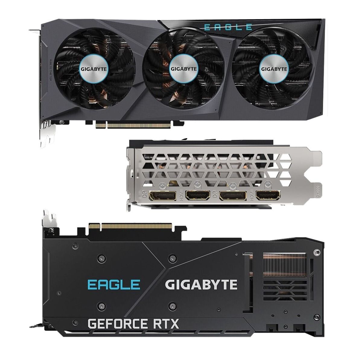 GIGABYTE NVIDIA GeForce RTX 3070 Ti 8GB GDDR6X Graphics Card GV-N307TEAGLE-8GD