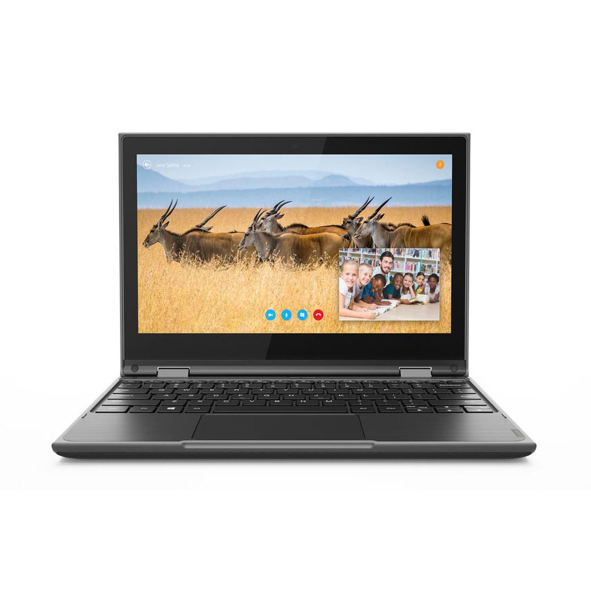 Lenovo 300e 2nd Gen Laptop 11.6" HD Touch Intel Celeron N4120 4GB 128GB SSD