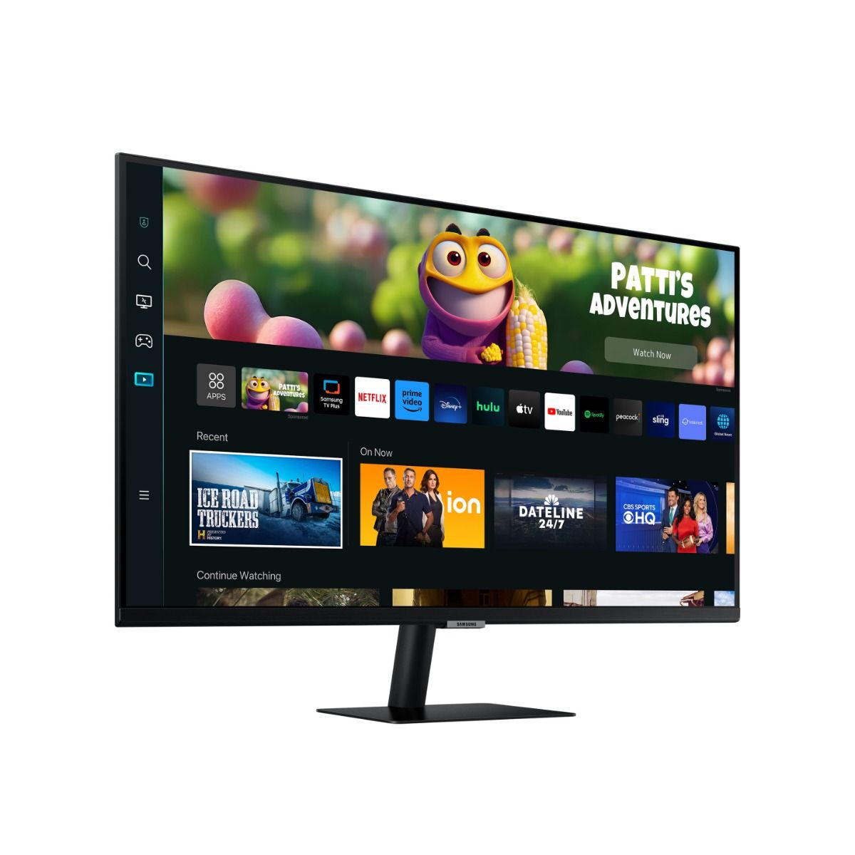 Samsung M50C 32" Full HD 1080p 60Hz Smart Monitor Speakers & Remote Black