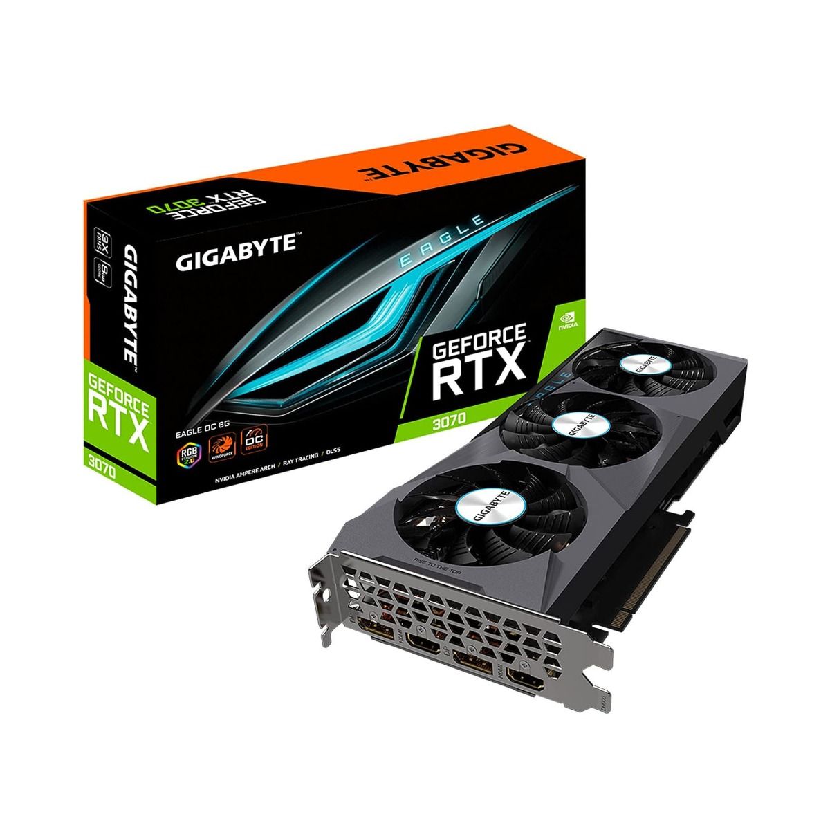 Gigabyte GeForce RTX 3070 Eagle 8GB GDDR6 Gaming Graphics Card Ampere