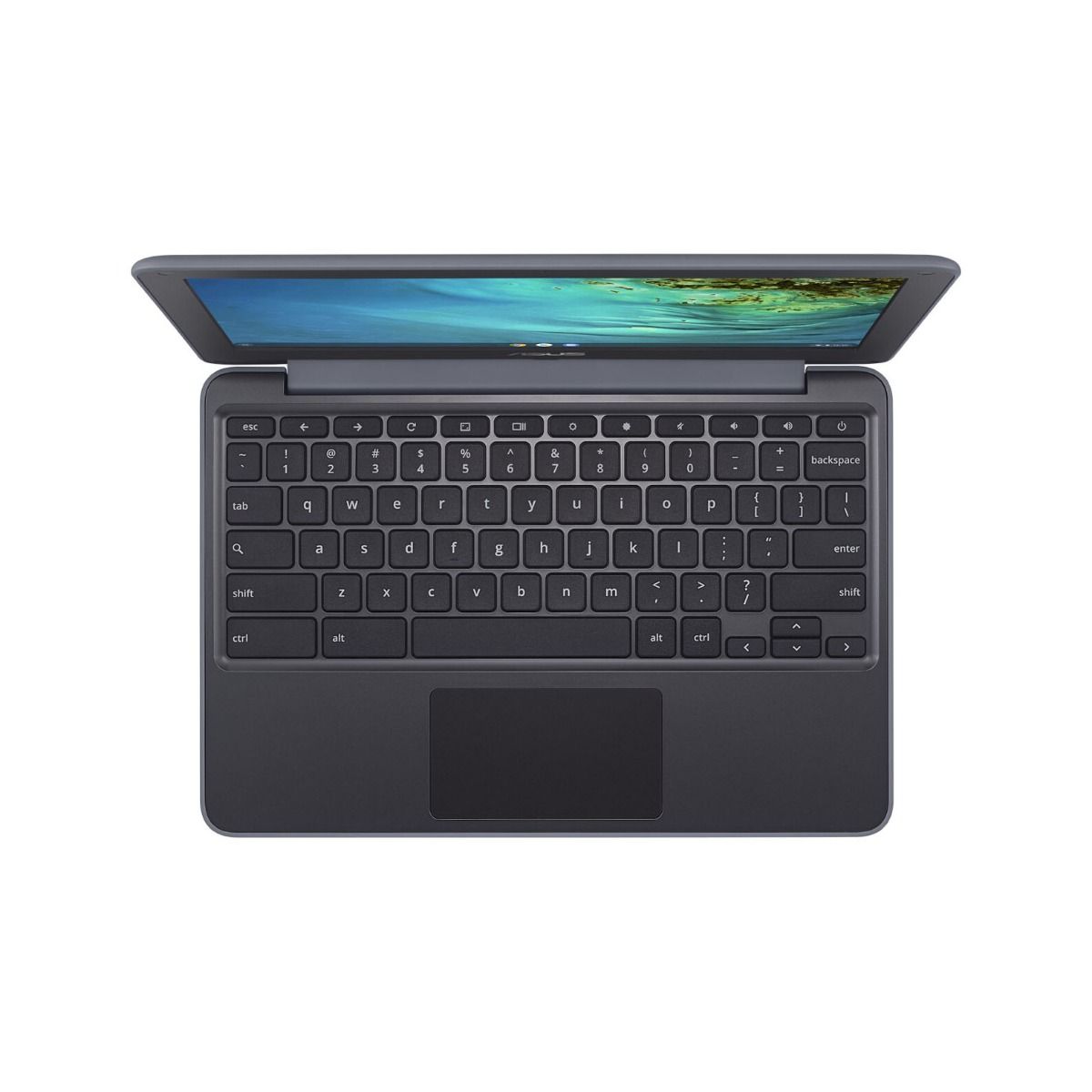 ASUS 11.6" Rugged Chromebook Laptop MediaTek 4GB RAM 32GB eMMC Blue