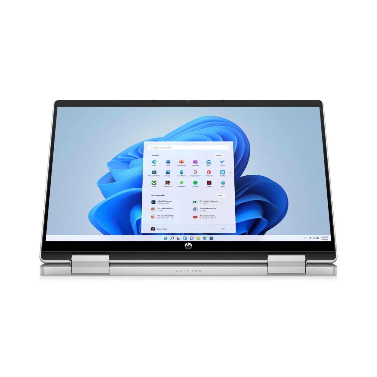 HP Pavilion x360 14-ek1550na 14" Laptop Touch Intel U300 4GB 128GB Silver