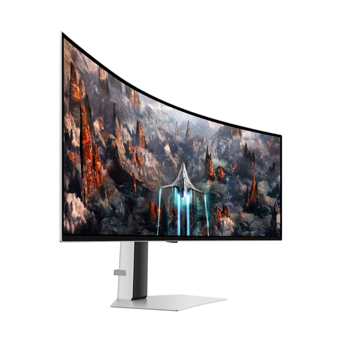 Samsung Odyssey G93SC 49" Wide Quad HD Curved Gaming Monitor 240Hz 0.03ms Grey