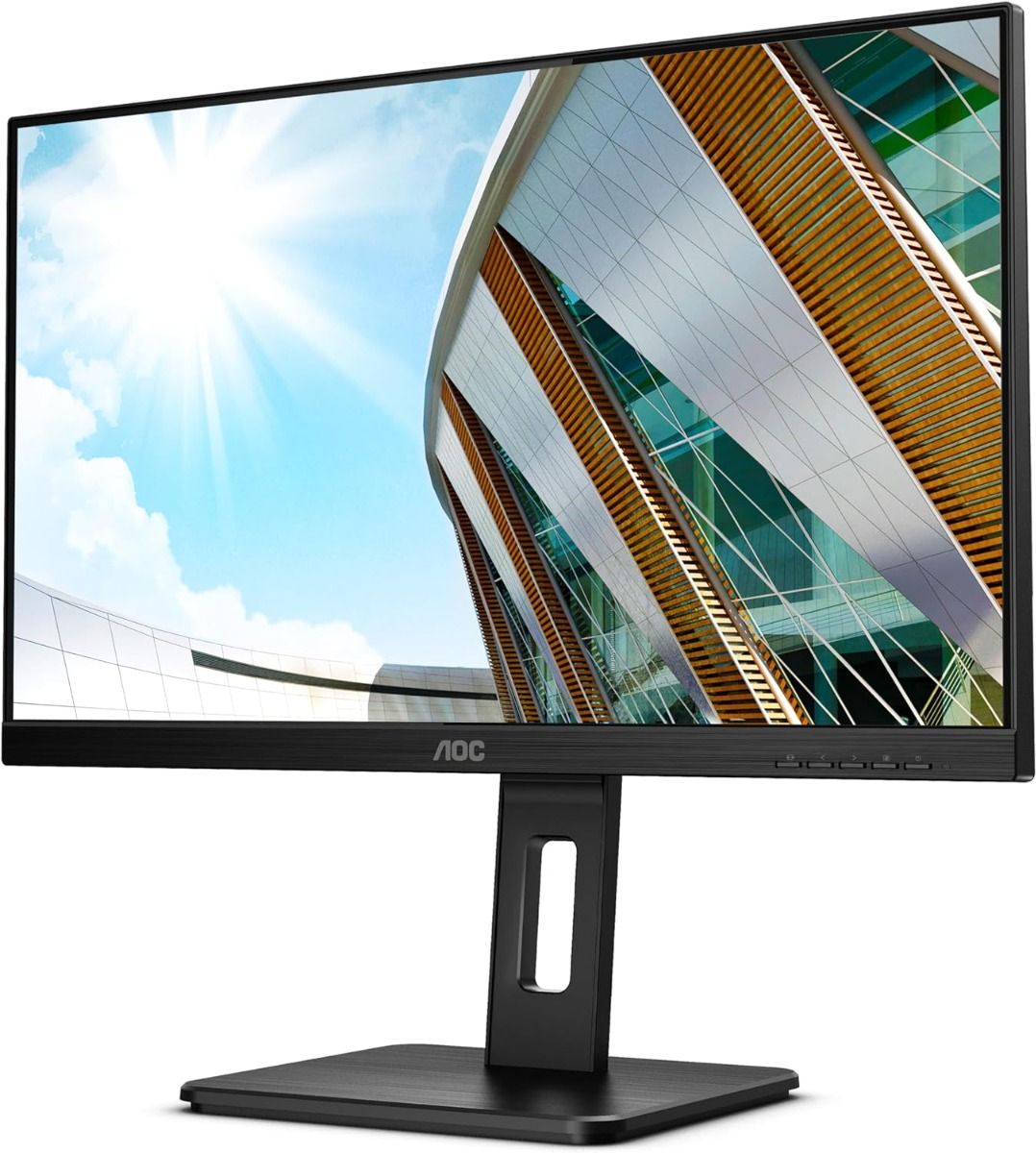 AOC Q24P2Q 23.8" QHD Monitor 2560 x 1440 IPS Display 3-sided Frameless