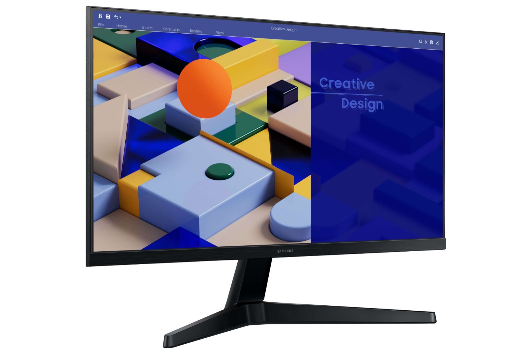 Samsung S24C310EAU 24" Full HD Computer Monitor 75Hz 5ms AMD Freesync Black