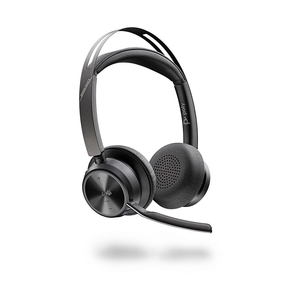 Poly Voyager Focus 2 UC Wireless Dual-Ear Bluetooth Headset